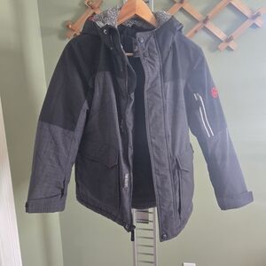 ZeroXposur Gray Ski & Snowboard Jacket Youth Size